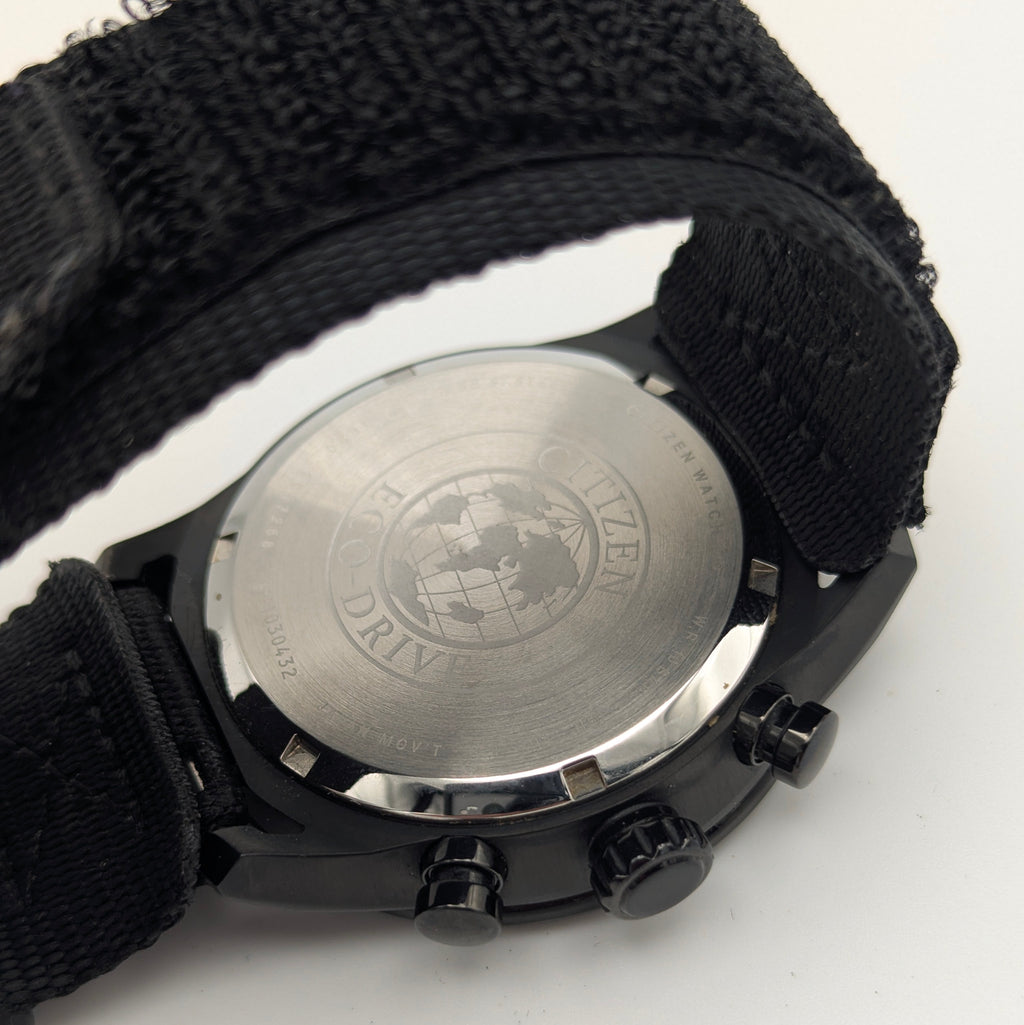 Citizen Avion Eco-Drive Chronograph - Bezel & Hide