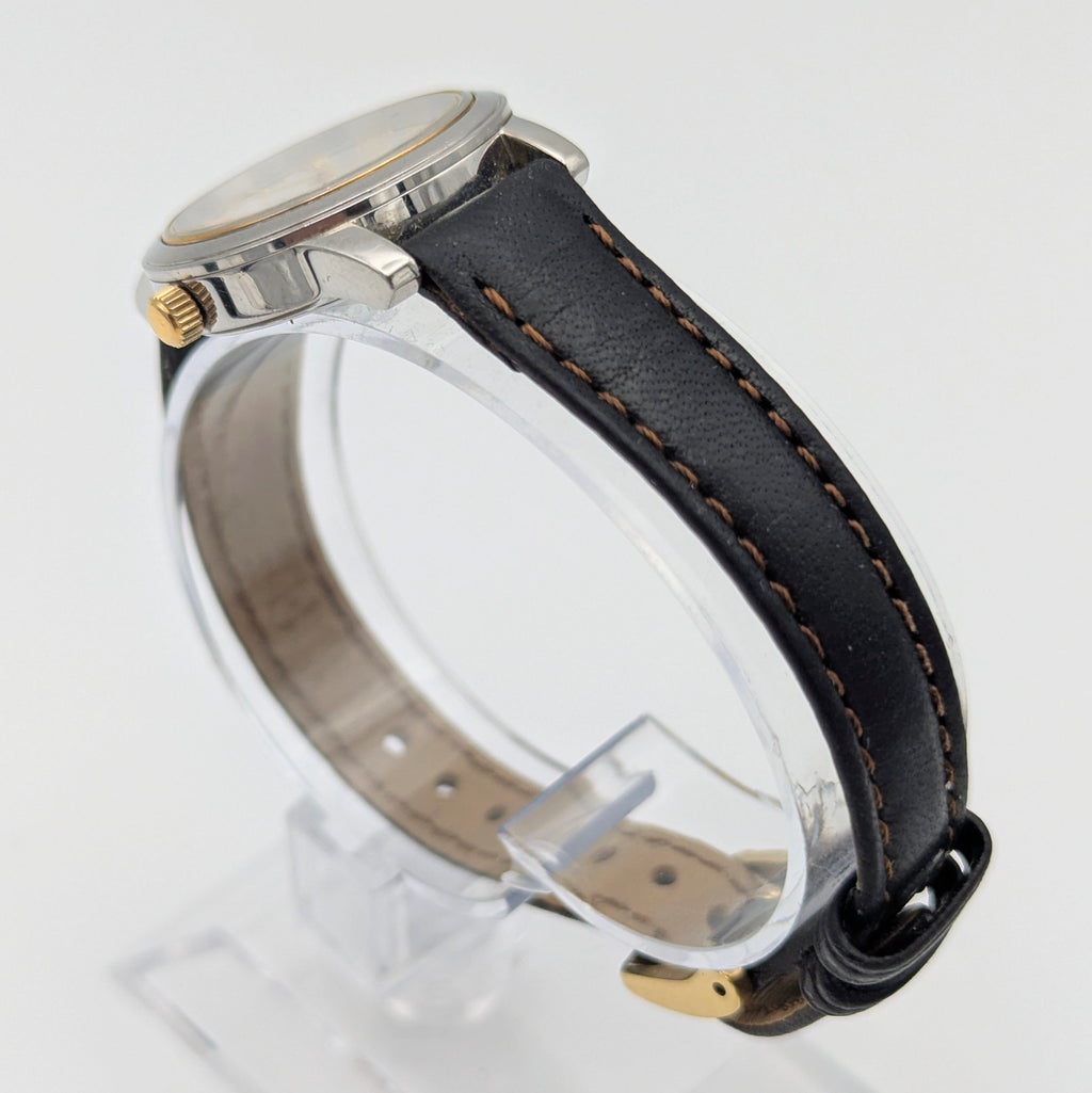 Certina 1888 Ref. 250.1194.44 — Two-Tone, White Dial, Ladies' Quartz Watch - Bezel & Hide