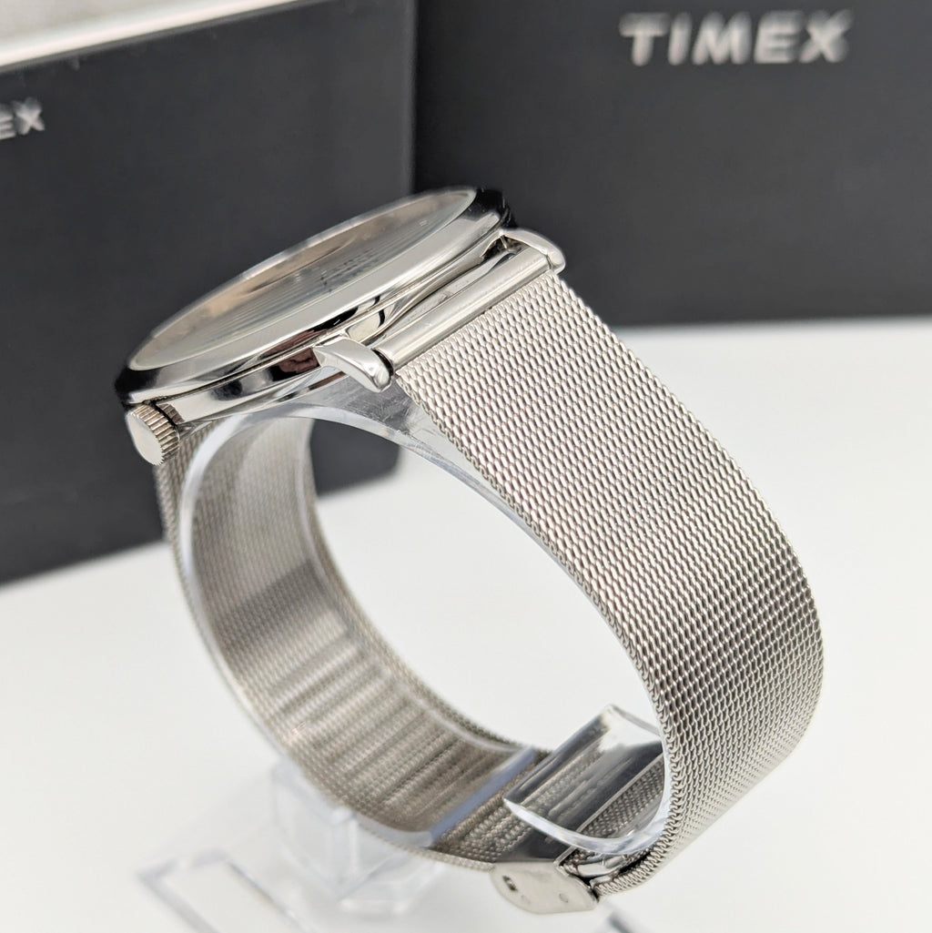 Timex Celestial Women's Quartz Watch — Stardust Dial & Mesh Bracelet, Sold Naked - Bezel & Hide