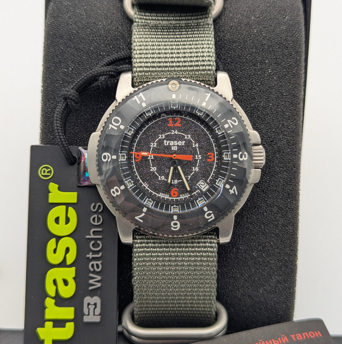 Traser H3 P6502 Long Life Diver — Swiss Tactical Precision, Sold Boxed - Bezel & Hide