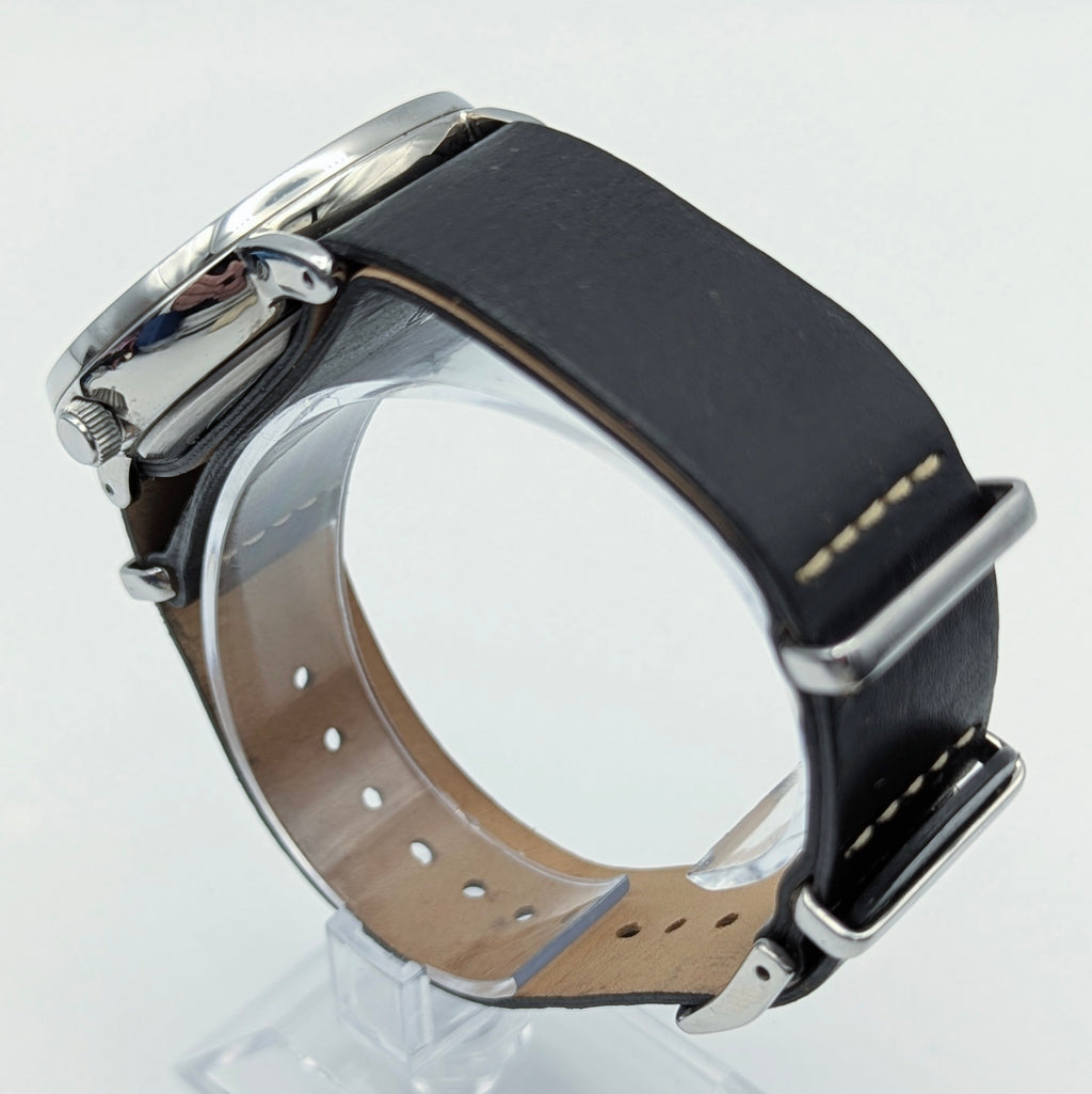 Timex Southview TW2R28600 Quartz — Black Dial, Black Leather NATO, Sold Naked - Bezel & Hide
