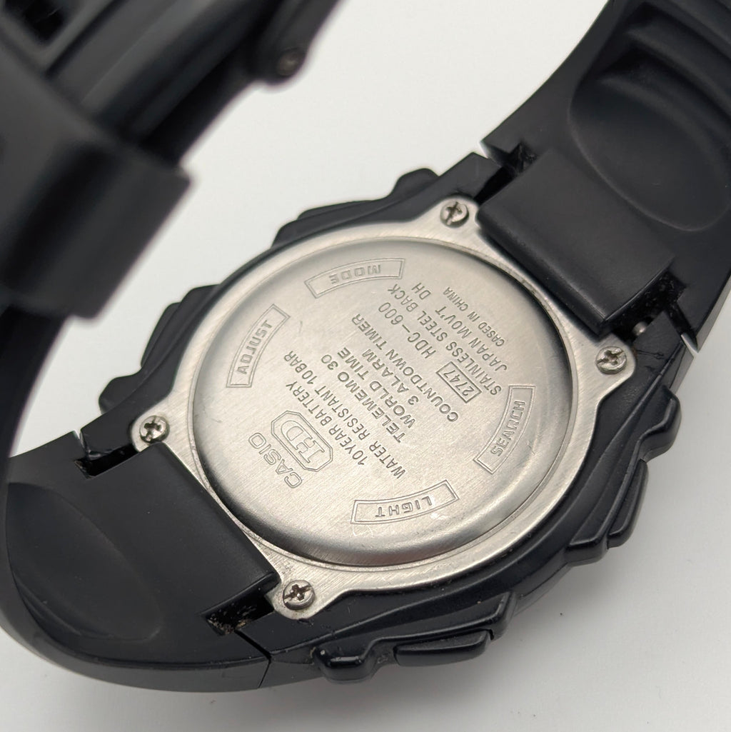 Casio ana/digital watch - Bezel & Hide