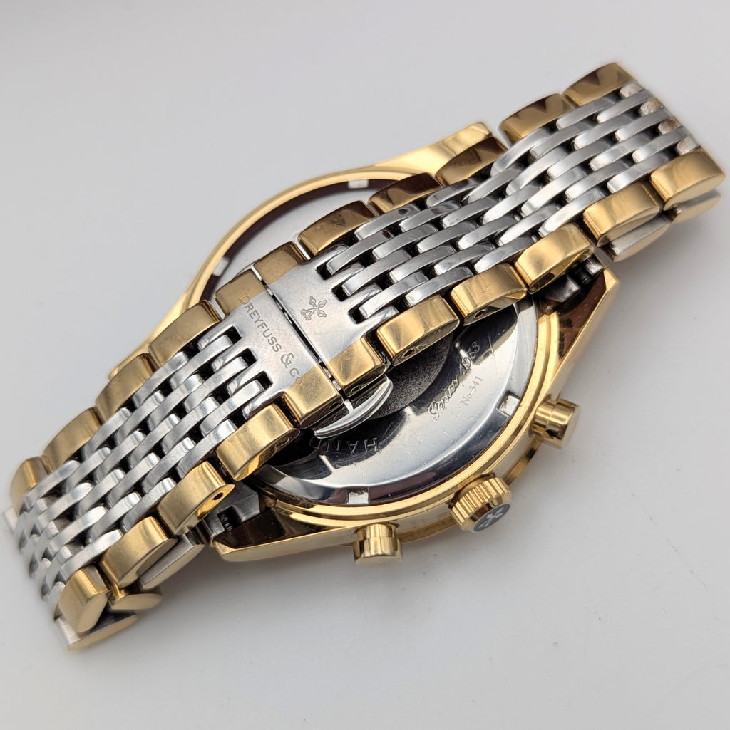 Dreyfuss & Co 1953 Series Quartz Chronograph - Bezel & Hide
