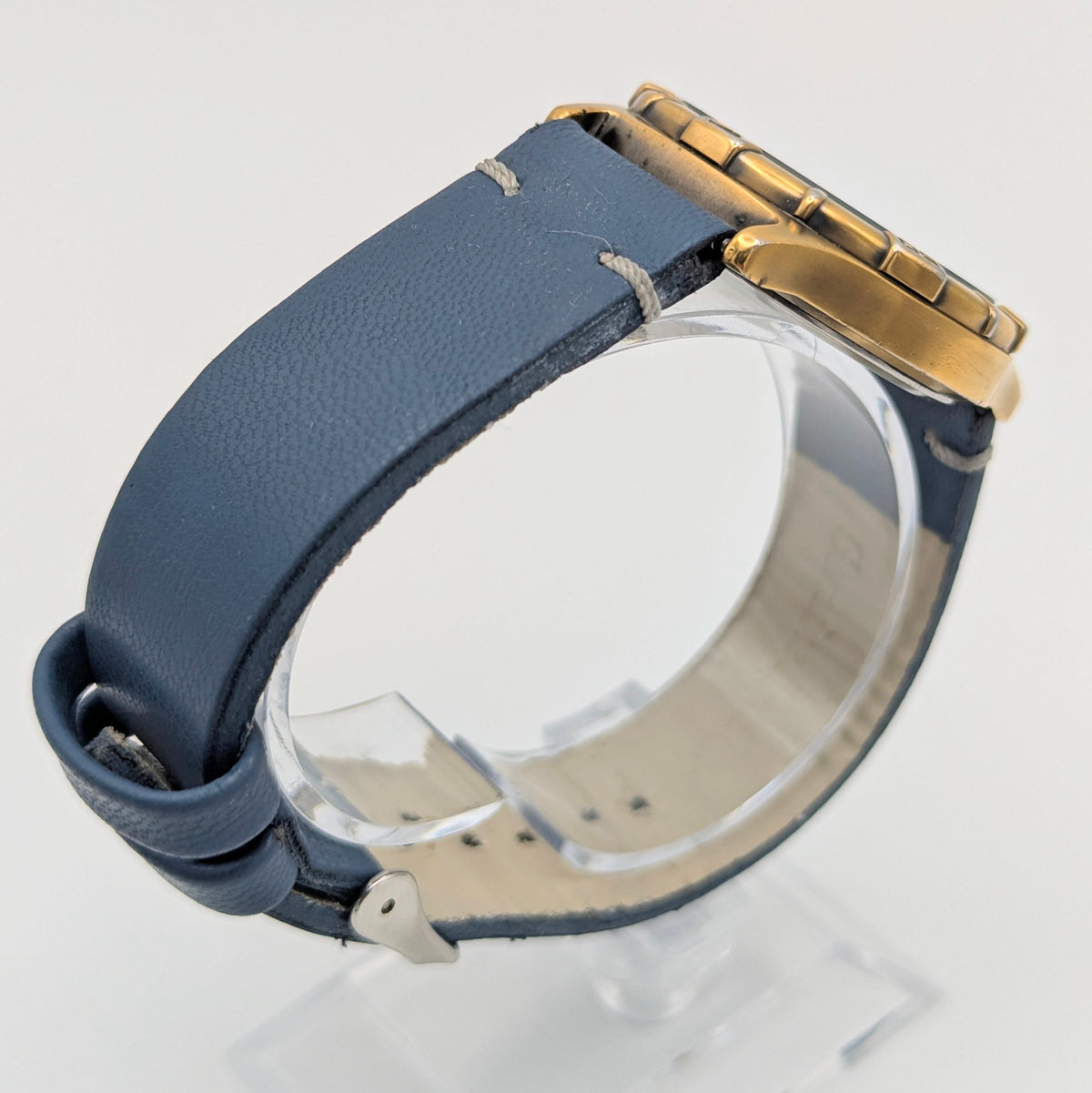 Alba Field Gear V33F-6A80 Triple Calendar Watch – Gold Tone, Dark Dial