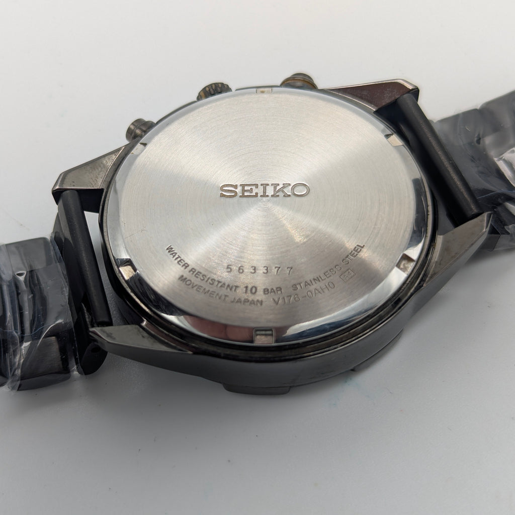 Seiko Recraft Solar Chronograph - Bezel & Hide