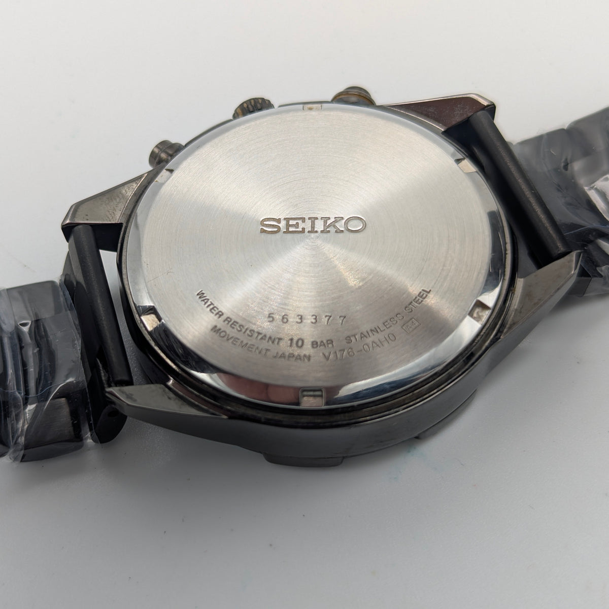 Seiko Recraft Solar Chronograph - Bezel & Hide