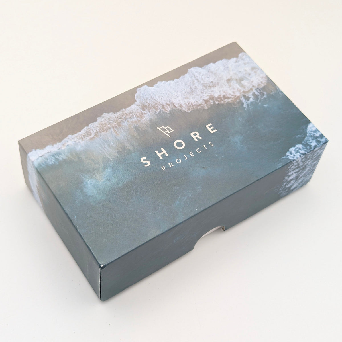 Shore Projects Ludlow — Ice Blue Dial, Gold-Tone Mesh, Quartz, With Box & Instructions - Bezel & Hide