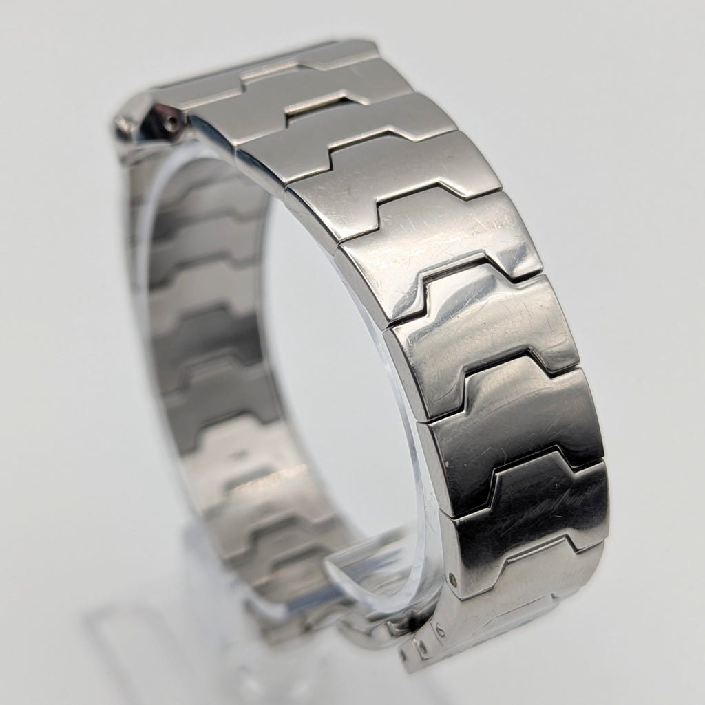 Breil Ladies Quartz Watch — Mother of Pearl Dial, Puzzle-Link Bracelet, Sold Naked - Bezel & Hide