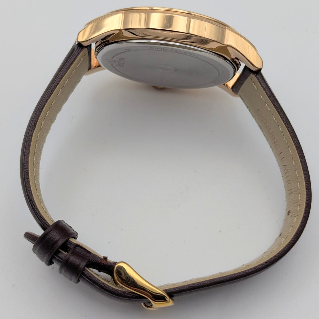Bulova quartz watch - Bezel & Hide