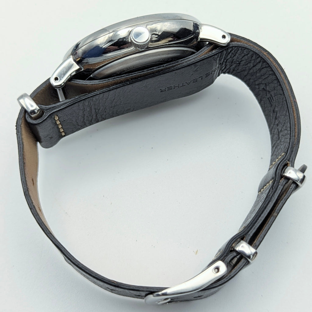 Timex Southview TW2R28600 Quartz — Black Dial, Black Leather NATO, Sold Naked - Bezel & Hide