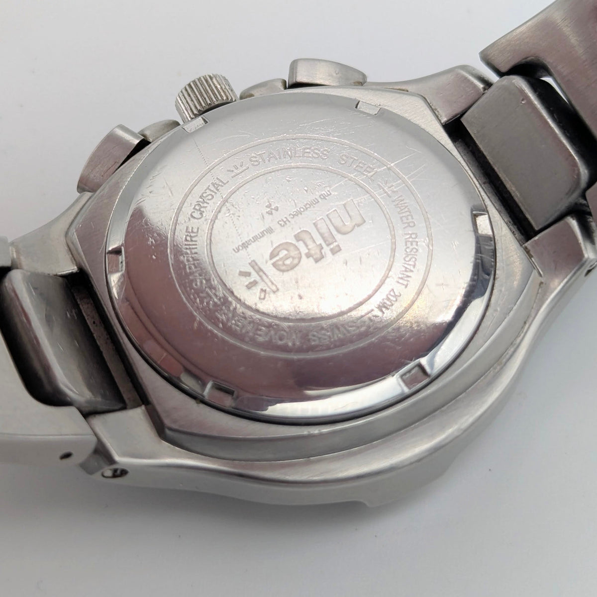 Nite GX70-201 Blue Dial - Bezel & Hide