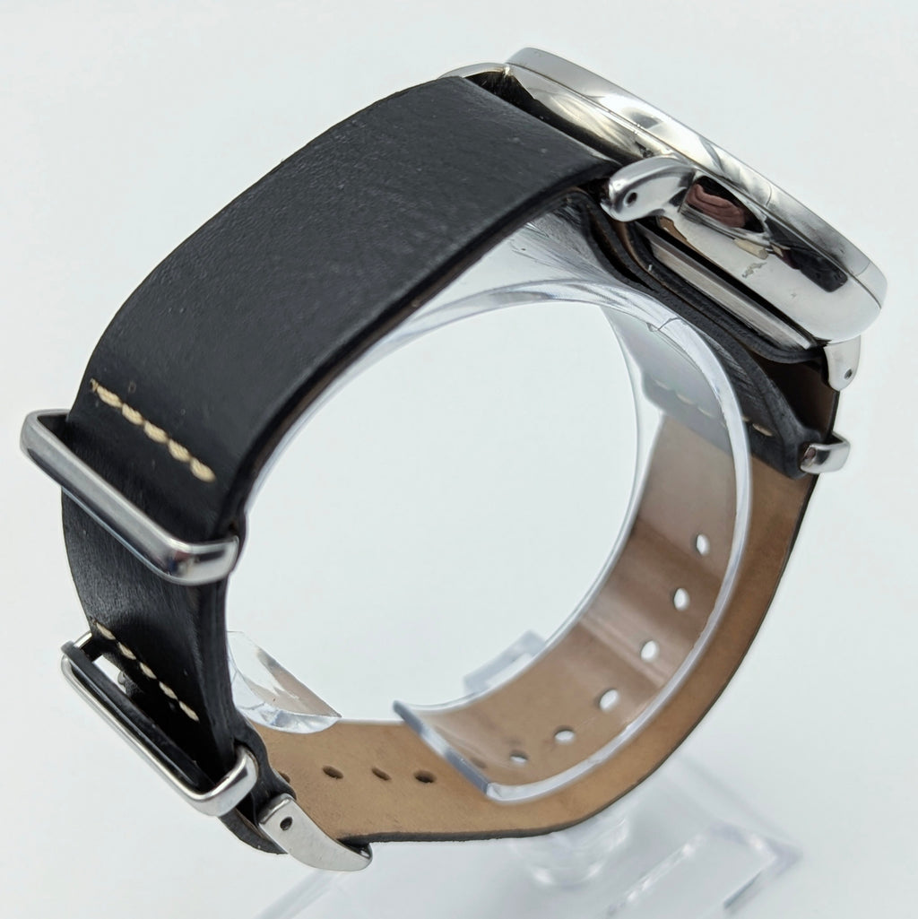 Timex Southview TW2R28600 Quartz — Black Dial, Black Leather NATO, Sold Naked - Bezel & Hide
