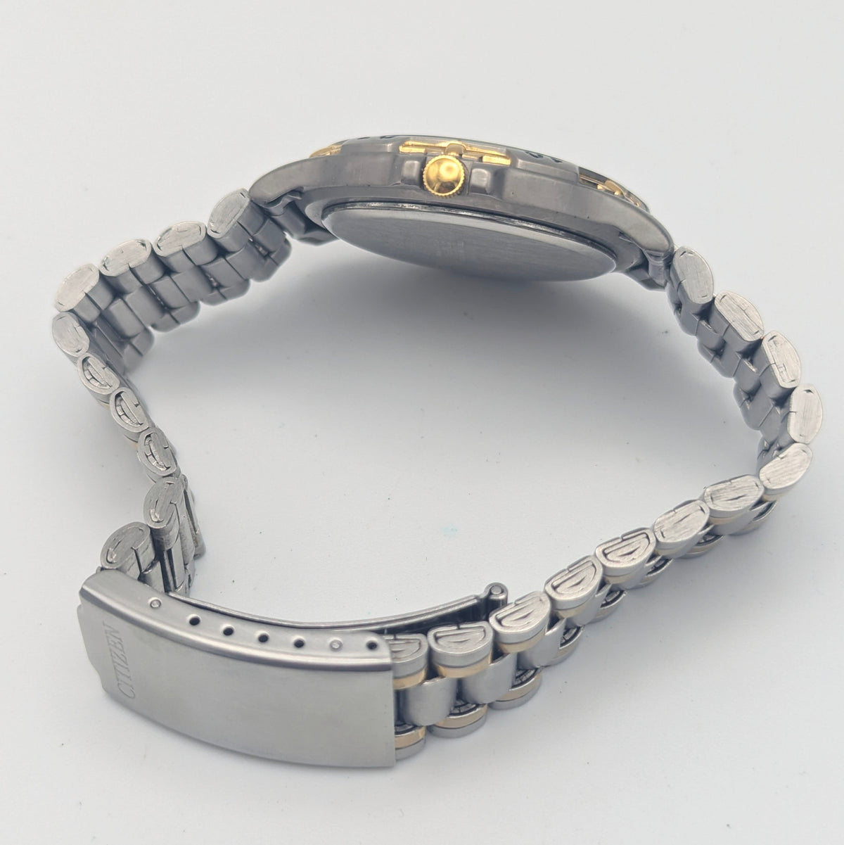 Citizen Eco-Drive Eco Drone — Solar-Powered Two-Tone Diver-Style Watch, Sold Naked - Bezel & Hide