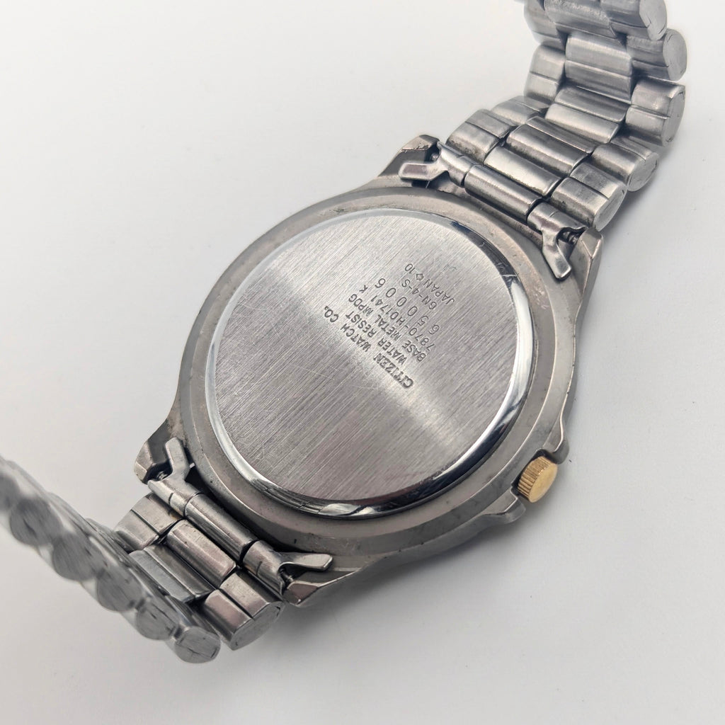Citizen Eco-Drive Eco Drone — Solar-Powered Two-Tone Diver-Style Watch, Sold Naked - Bezel & Hide