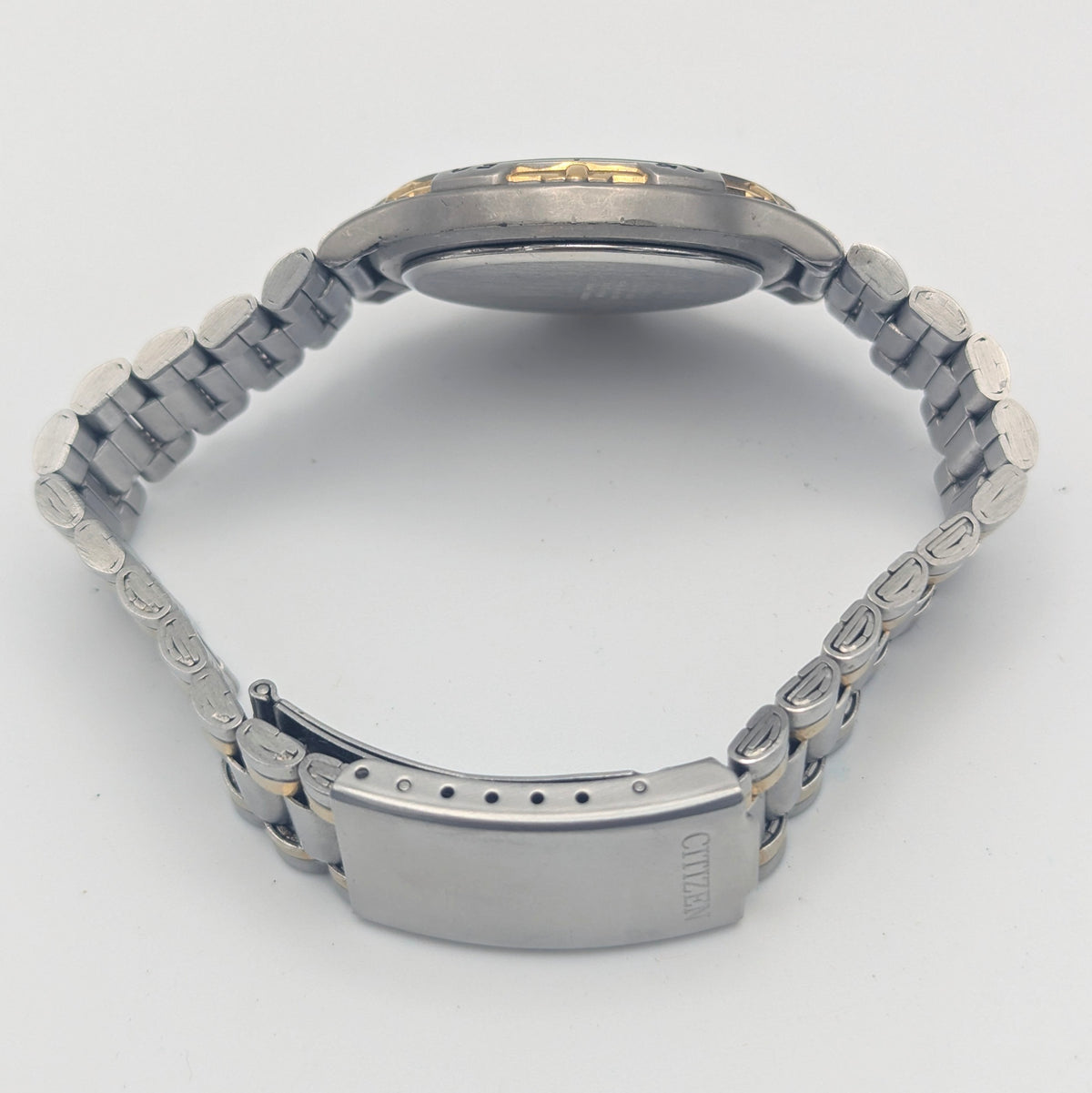 Citizen Eco-Drive Eco Drone — Solar-Powered Two-Tone Diver-Style Watch, Sold Naked - Bezel & Hide
