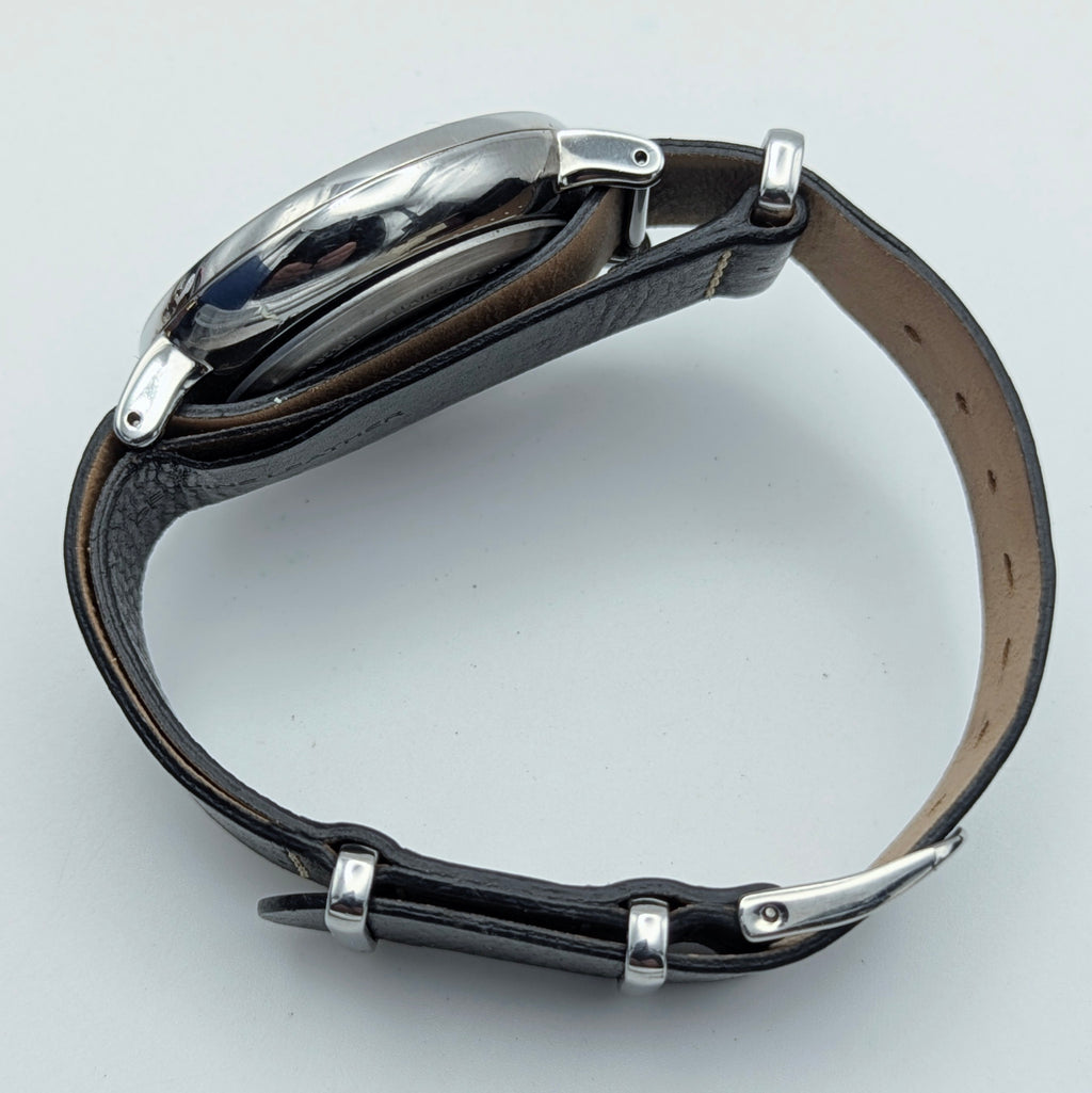 Timex Southview TW2R28600 Quartz — Black Dial, Black Leather NATO, Sold Naked - Bezel & Hide