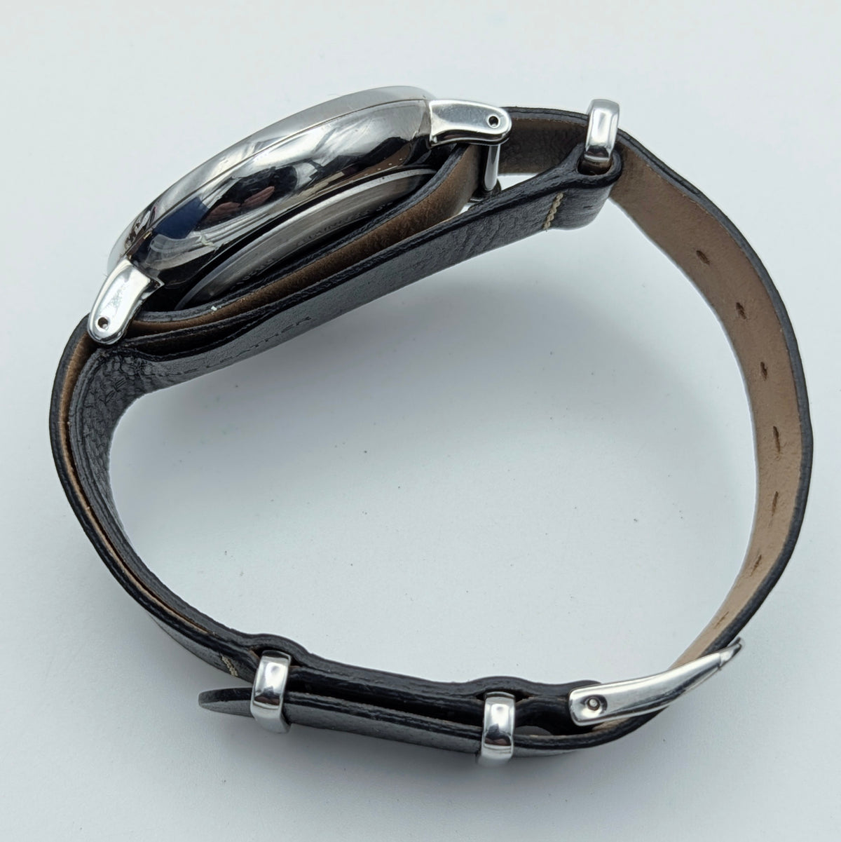 Timex Southview TW2R28600 Quartz — Black Dial, Black Leather NATO, Sold Naked - Bezel & Hide
